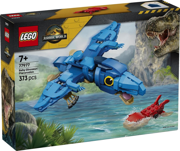 LEGO Jurassic World Baby-Dinosaurier: Pteranodon - Bauspielzeug - bewegliches Pteranodon und EIN Tin