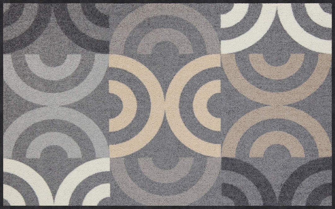 Salonloewe Fussmatte & Eingangsmatte Borrby City-chic in 30x100 cm - Schmutzfangmatte & Fussabtreter