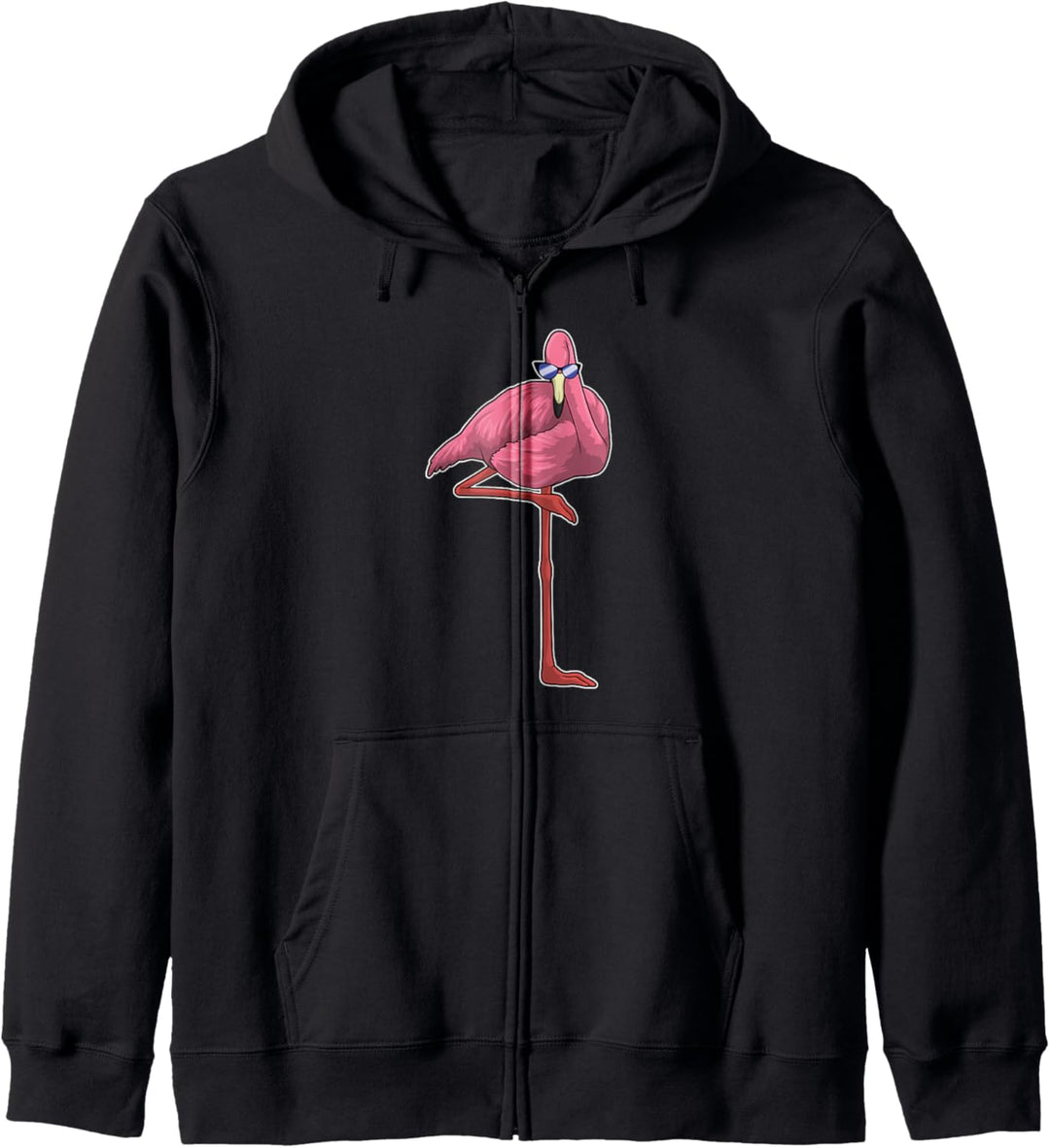 Flamingo Sonnenbrille Kapuzenjacke