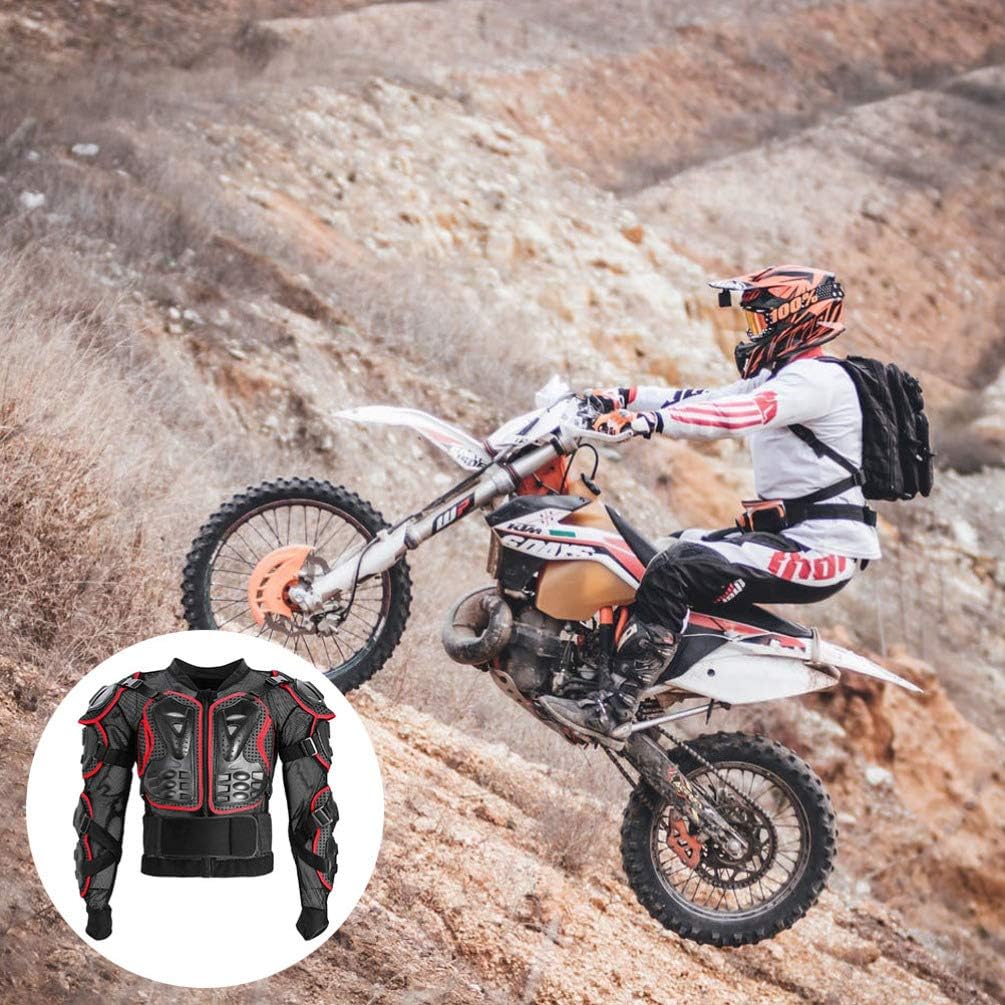 BESPORTBLE Motorrad Ganzkörperpanzer Jacke Antikollision Sporthemden Motocross Motos Protector für O