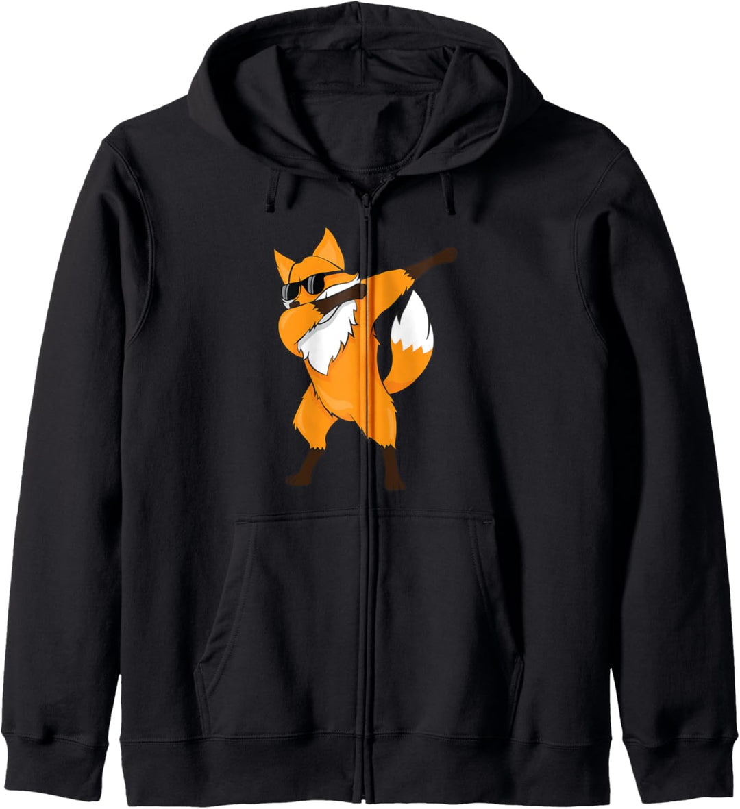 Dabbing Fox Dab Funny Gift idea for men women kids cute Kapuzenjacke