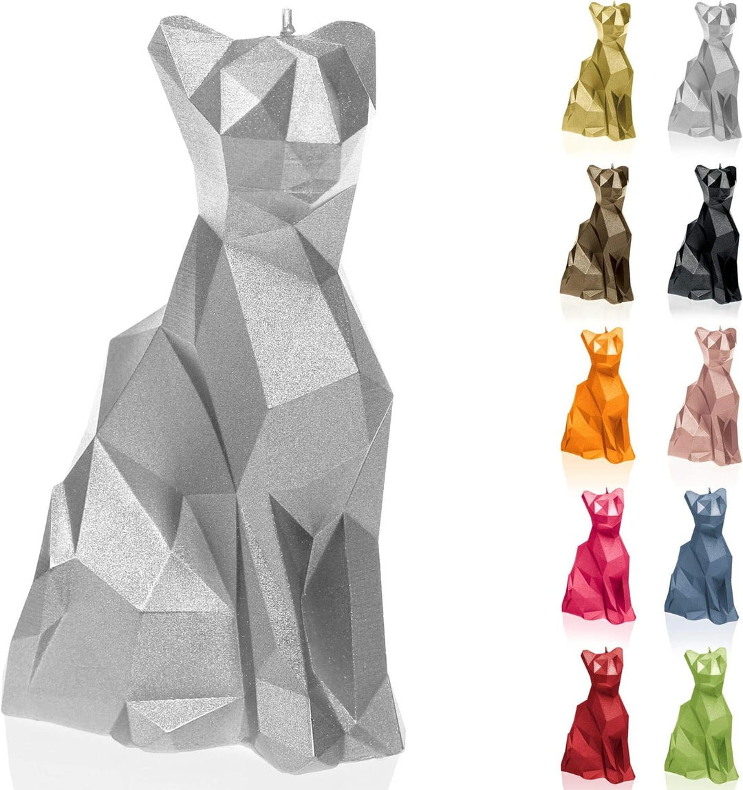Candellana Handmade Cat Low-Poly Kerze Geschenk- Lustig - Dekorative Kerze - Home Décor - Geschenke