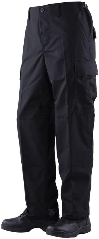 Tru-Spec Herren BDU Hose S Lang Schwarz, S Lang Schwarz