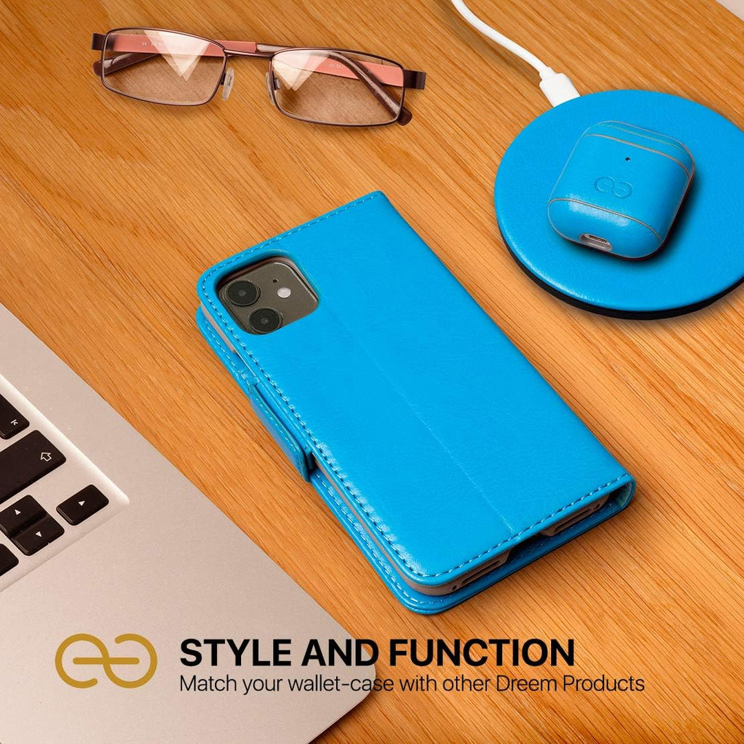 Dreem Fibonacci 2in1 Handyhülle Flipcase für iPhone 12 Mini | Magnetisches iPhone Case | TPU Etui Le