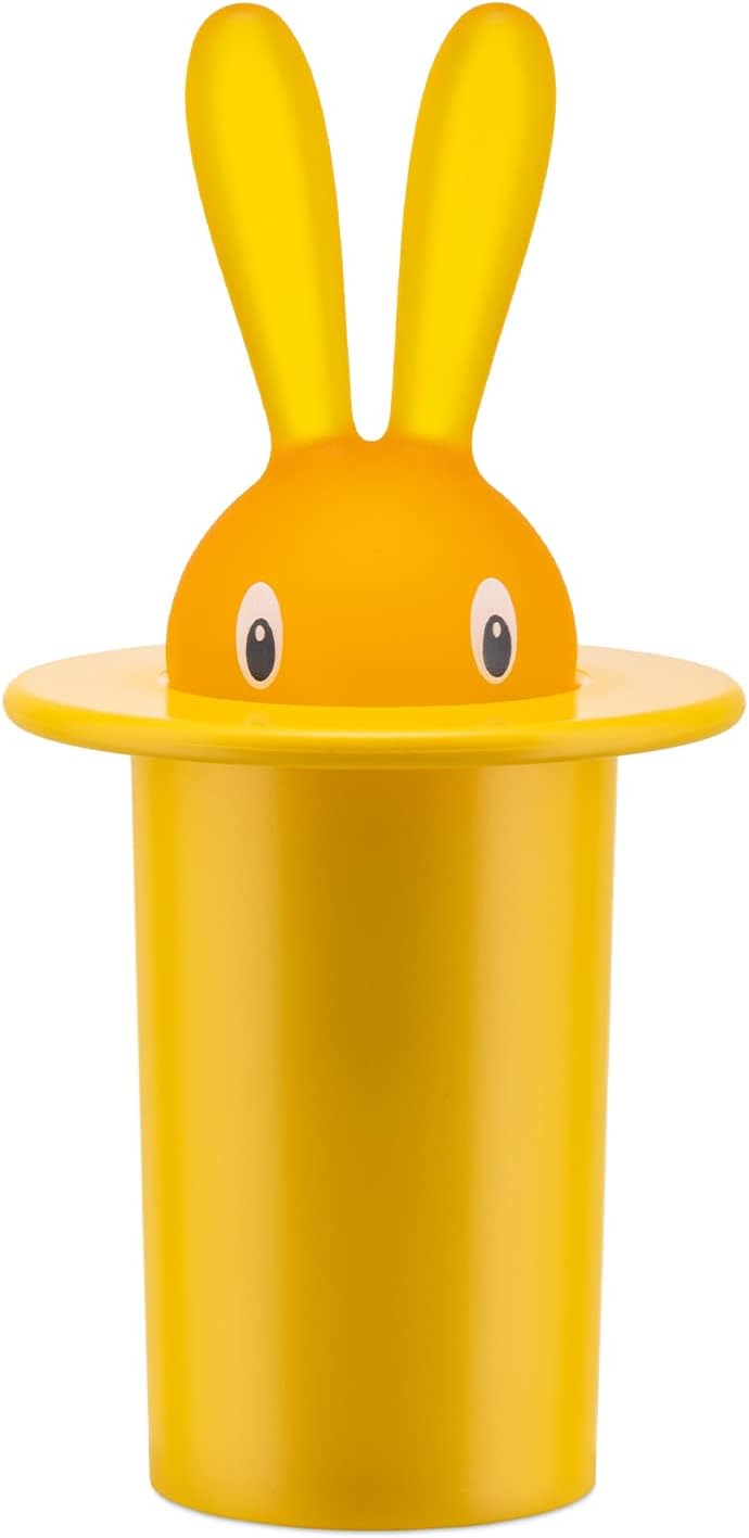 Alessi "MAGIC BUNNY" Zahnstocherbehälter, gelb, Gelb