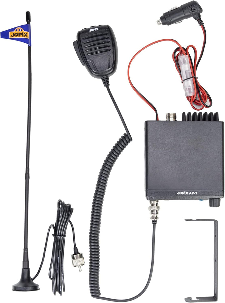 CB Jopix AP-7 Radiosender-Kit und CB MAG-7 Antenne mit Magnet enthalten