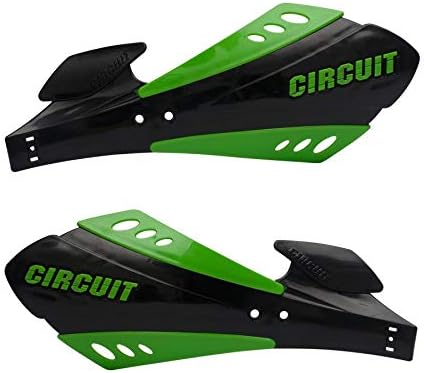 CIRCUIT Equipment PM033-217 Handschutzer SX Bicomp, Schwarz/Grün, Schwarz/Grün