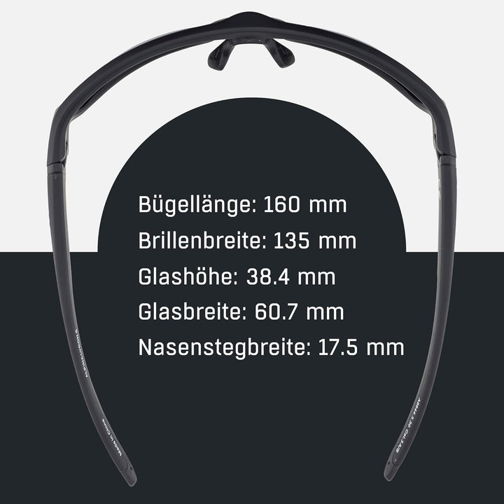 ALPINA LYRON S - Verspiegelte und Bruchsichere Sport- & Fahrradbrille Mit 100% UV-Schutz Für Erwachs