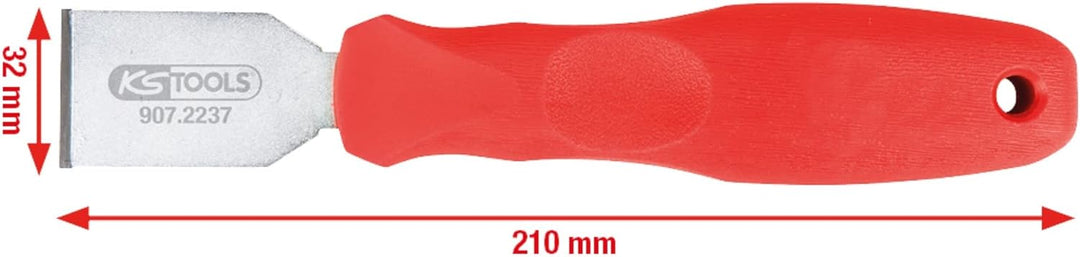 KS Tools 907.2237 Hartmetall-Schaber, 32x210mm
