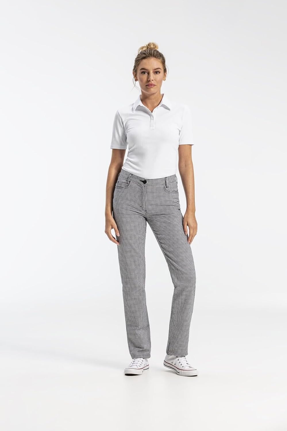 GREIFF Damen Arbeitshose Five-Pocket 5319 Cuisine Basic - Regular Fit Hose mit Gummibund hinten - Ga