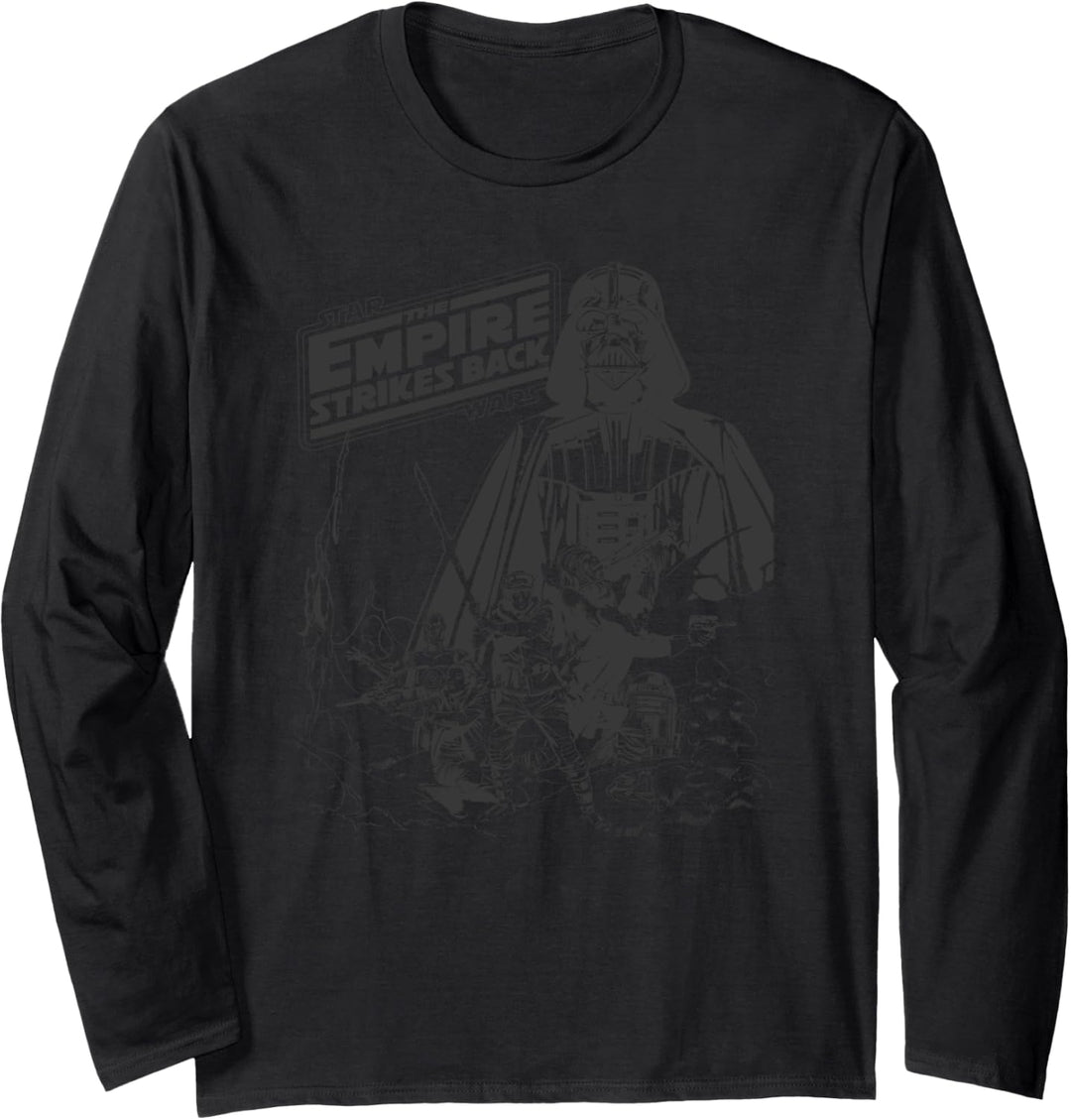 Star Wars Classic Empire Strikes Back Retro Comic C1 Langarmshirt