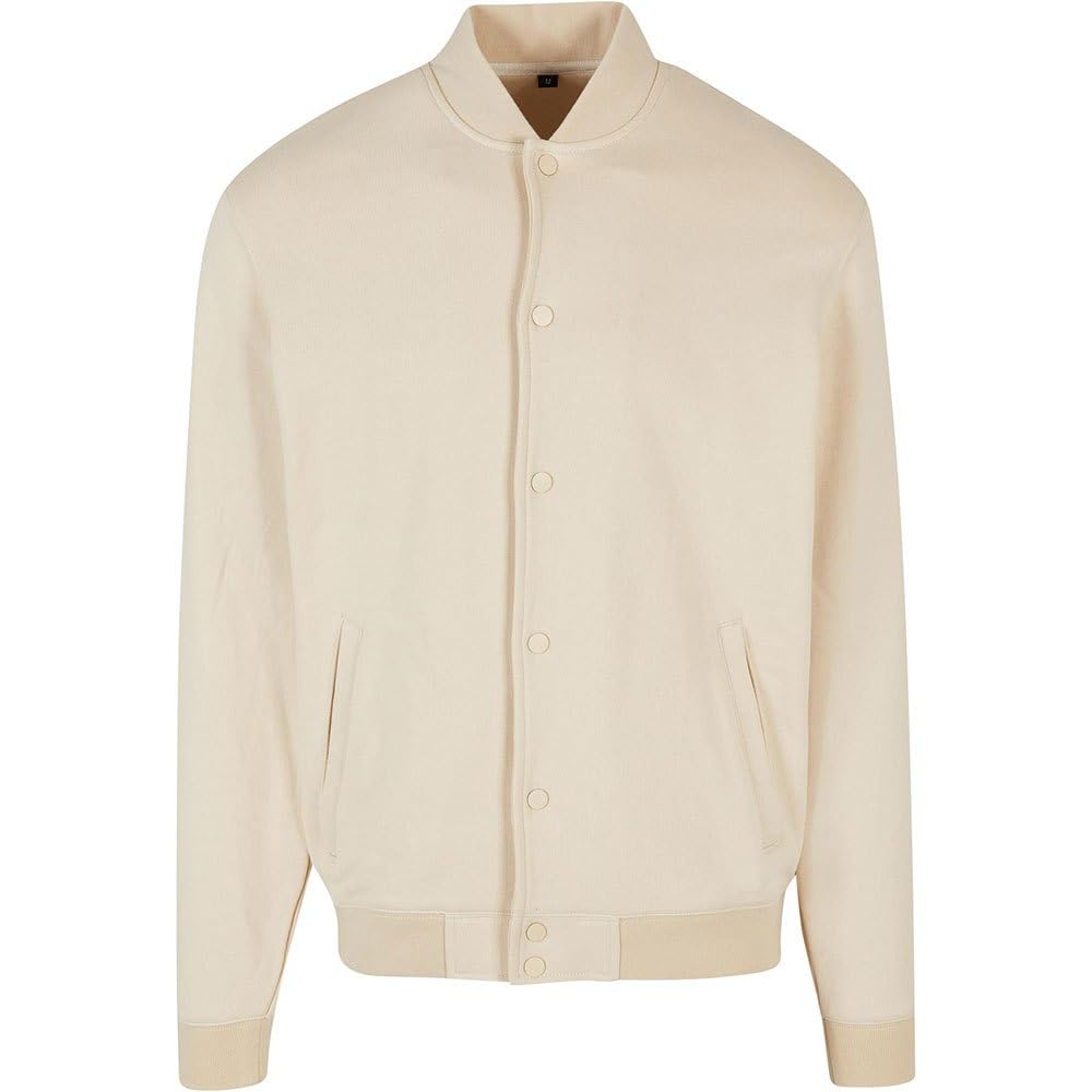 Build Your Brand Herren Heavy Tonal College Jacket Jacke XS Sand, XS Sand