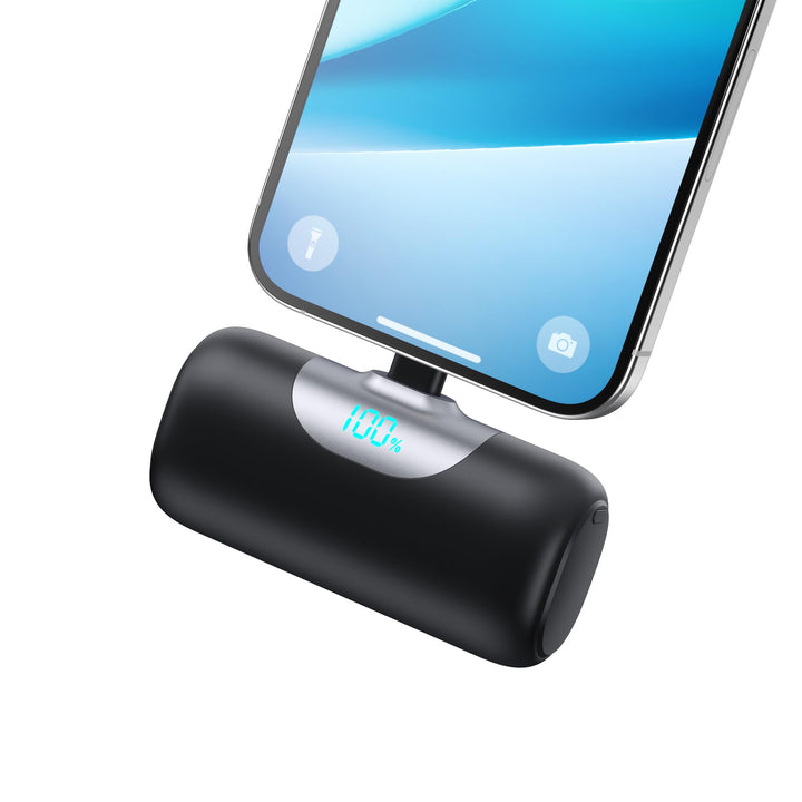 Mini Powerbank für iPhone 5500mAh, Klein Power Bank Kompakt 22.5W PD 3.0A Schnelles Aufladen Akkupac