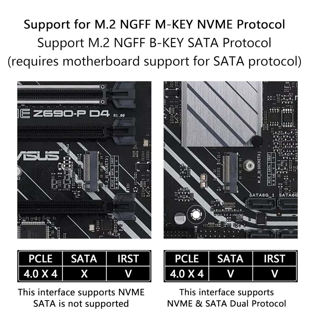 GINTOOYUN NGFF M.2 M-KEY NVME Erweiterung 40 CM PCIe 3.0/4.0 M.2 NVME/NGFF SSD Ribbon Flex Kabel für