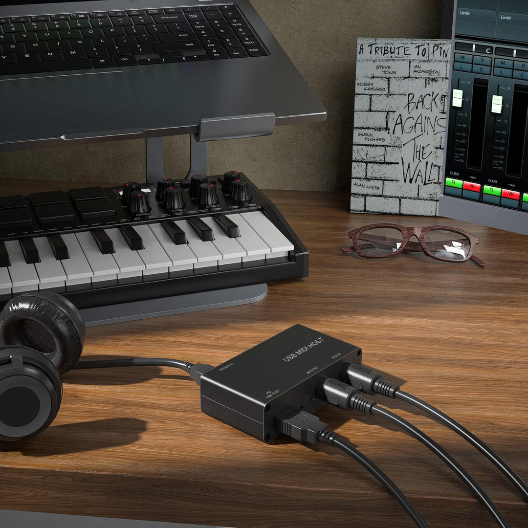 DigitalLife USB MIDI Host Box (5-PIN, 1 Ein-/1-Ausgang, UMH-10), UMH-10