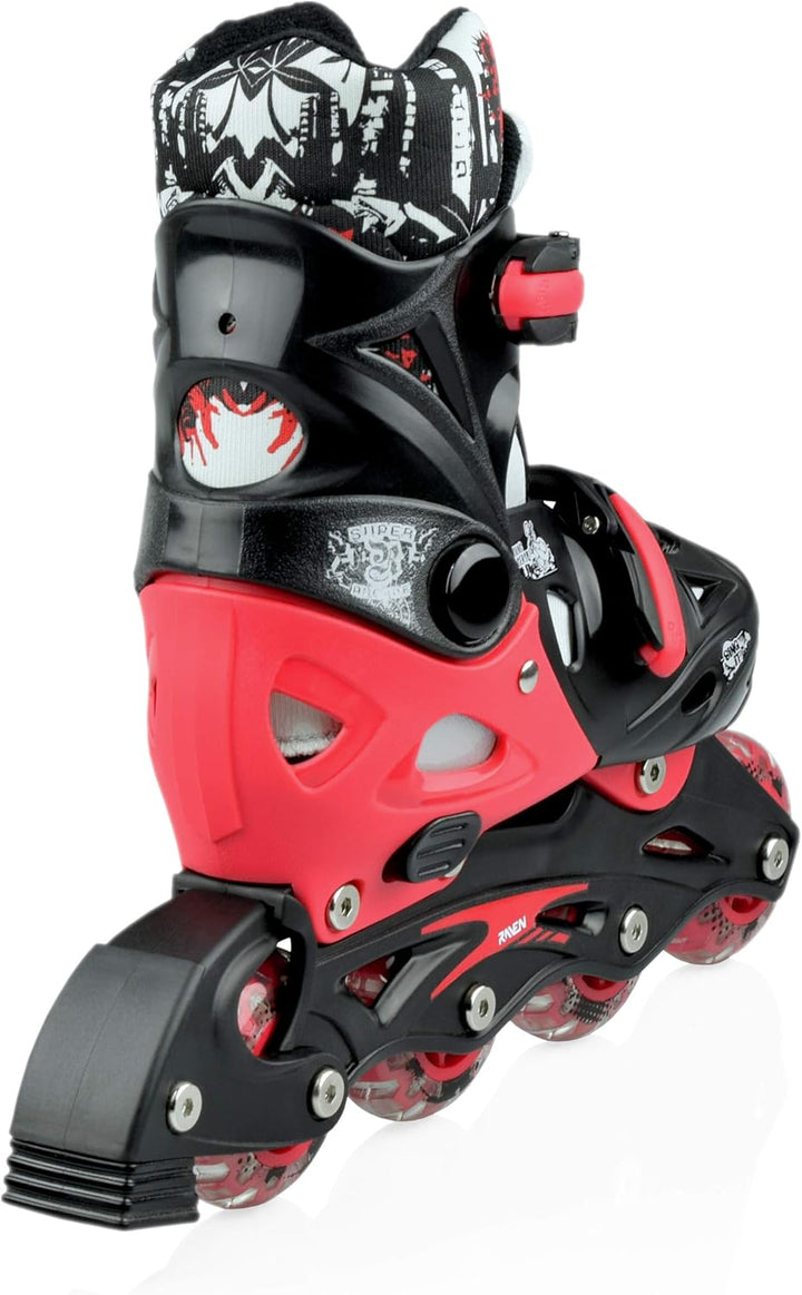 RAVEN 4in1 Inline Skates Triskates Rollschuhe Schlittschuhe Inliner für Kinder Mädchen Jungen verste