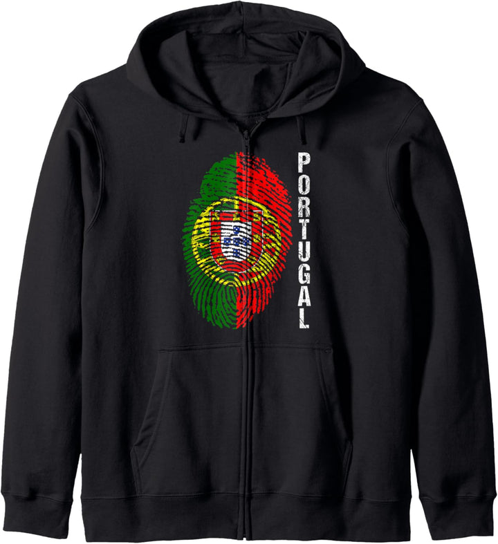 Portugal Flagge Kapuzenjacke