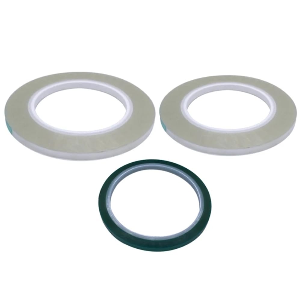 NEU 1/4 125 M X 2 Stück Transparent-Vorspannband für Tonbandmaschinen