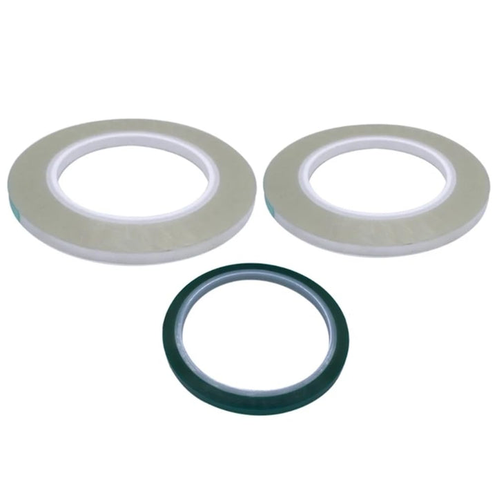 NEU 1/4 125 M X 2 Stück Transparent-Vorspannband für Tonbandmaschinen