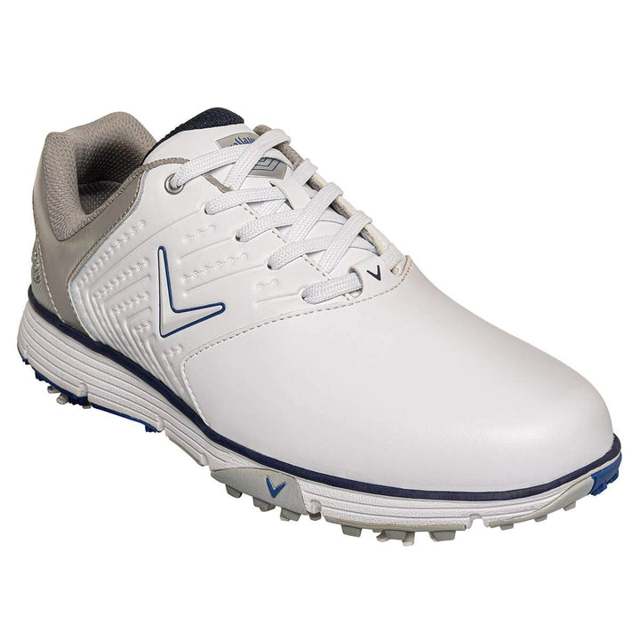 Callaway Herren Chev Mulligan S Waterproof Lightweights 40 EU White Navy, 40 EU White Navy
