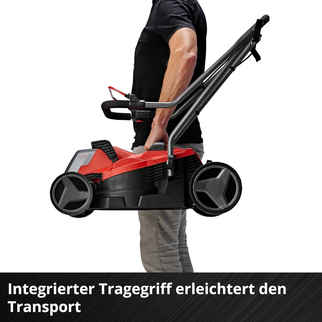 Einhell Akku-Rasenmäher GE-CM 18/33 Li Kit Power X-Change (18 V, 33 cm Schnittbreite, bis 200 m², Br