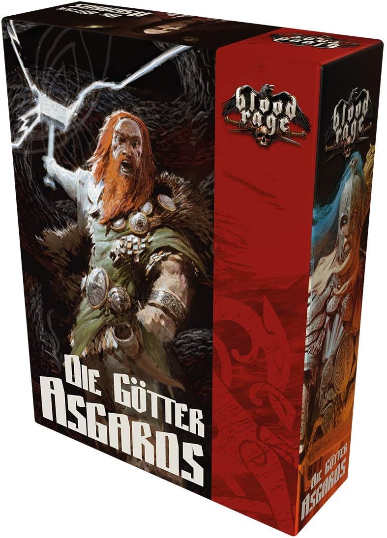 CMON | Blood Rage – Die Götter von Asgard | Erweiterung | Expertenspiel | Strategiespiel | 2-4 Spiel