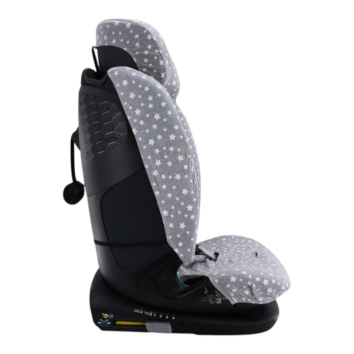 JYOKO Kids Bezug kompatibel mit Bebeconfort, Maxi Cosi Titan Pro, aus Baumwolle (White Star) Titan P