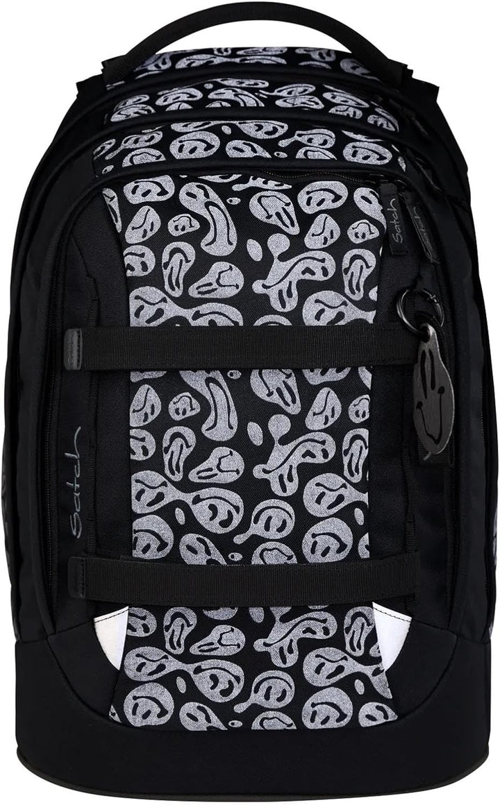 Satch Pack Set Set 4 teilig ab 5. Klasse ergonomisch 30L Stauraum mit Schlamperbox Trinkflasche Spor