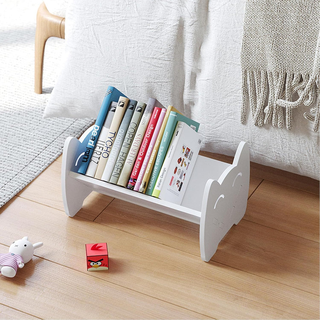 Kinder-Bücherregal, Mini Kompakter Bücherregal, Buchständer Kinder Bücher-Organizer, Kinderregal für