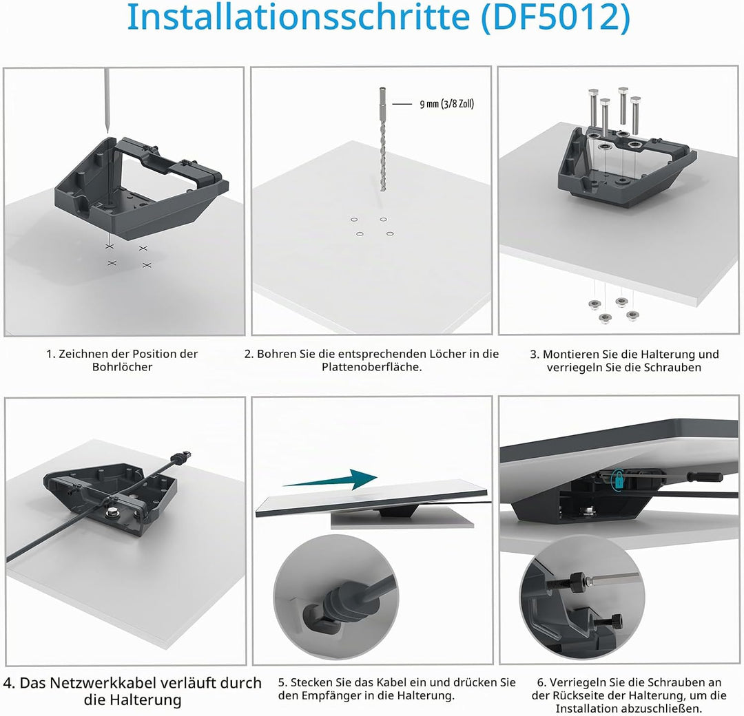 TIUIHU Starlink Gen 3 mobile Halterung,Anti-Diebstahl-Automontage-Kit für Starlink V3 Standard Dishy