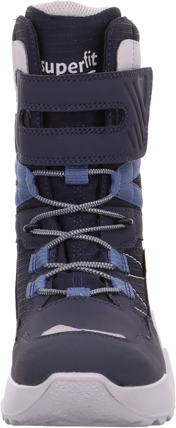 Superfit Jungen Rocket Warm Gefütterte Gore-tex Schneestiefel 33 EU Weit Blau Hellgrau 8000, 33 EU W
