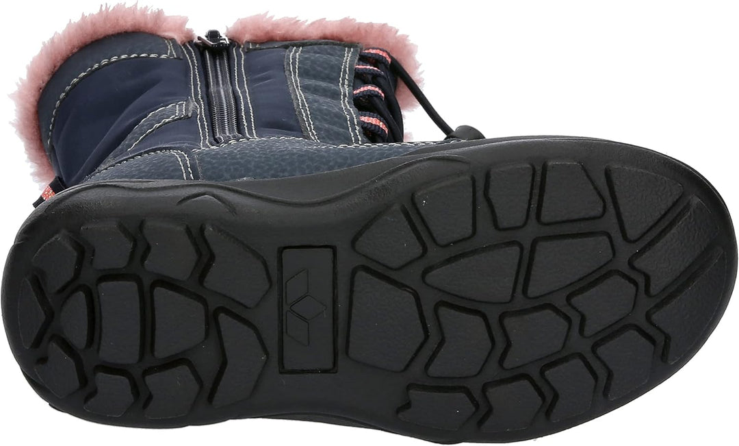 Lico Mädchen Cathrin Schneestiefel 41 EU Marine Rosa, 41 EU Marine Rosa