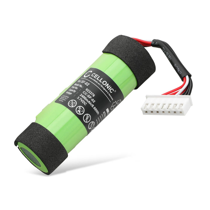 CELLONIC, Lautsprecherakku kompatibel mit Sony SRS-X2 (2400mAh, 3.7V) Ersatzakku 9-885-197-08, SF-02