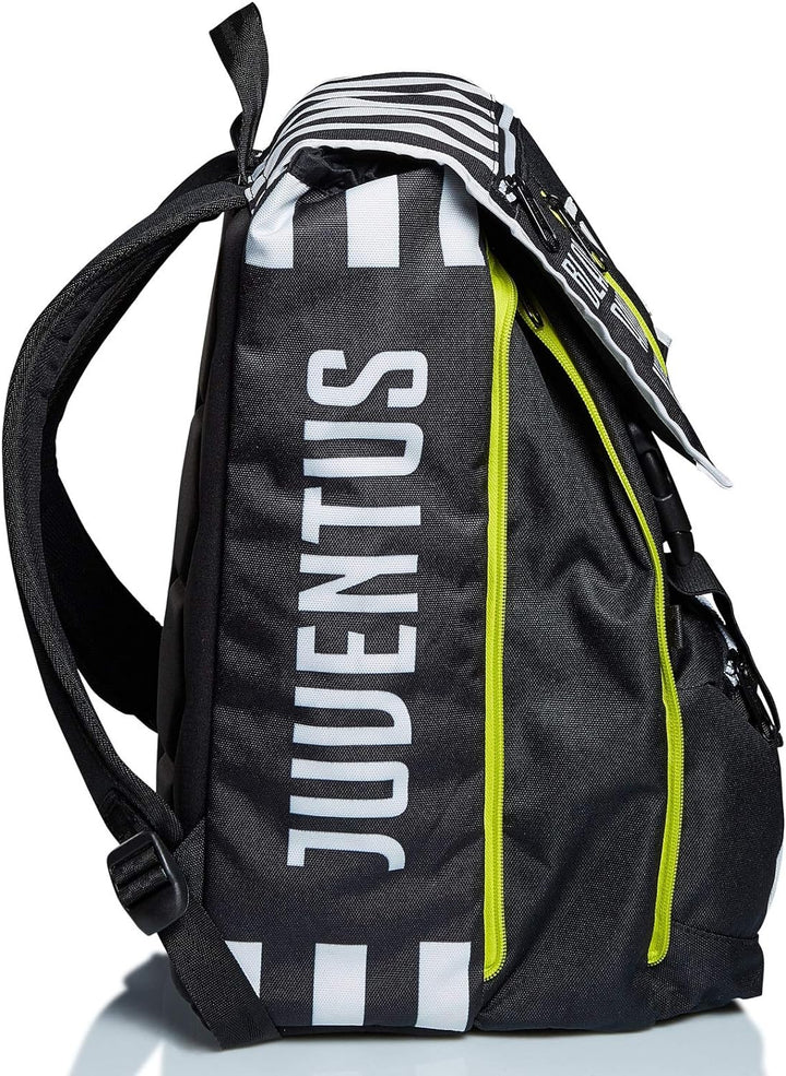Big Juventus ausziehbarer Rucksack, beste Kombination, schwarz und weiss, Schule und Freizeit, mit p