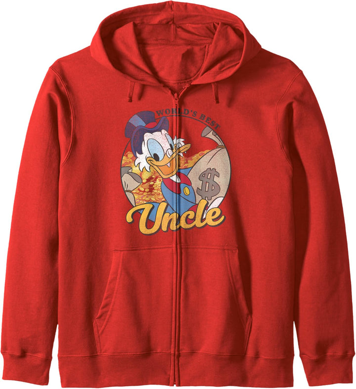 Disney DuckTales Scrooge McDuck World's Best Uncle Kapuzenjacke