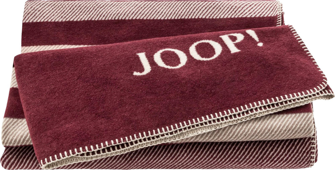 Joop! Wohndecke Shutter Baumwollmischung Rouge Grösse 150x200 cm