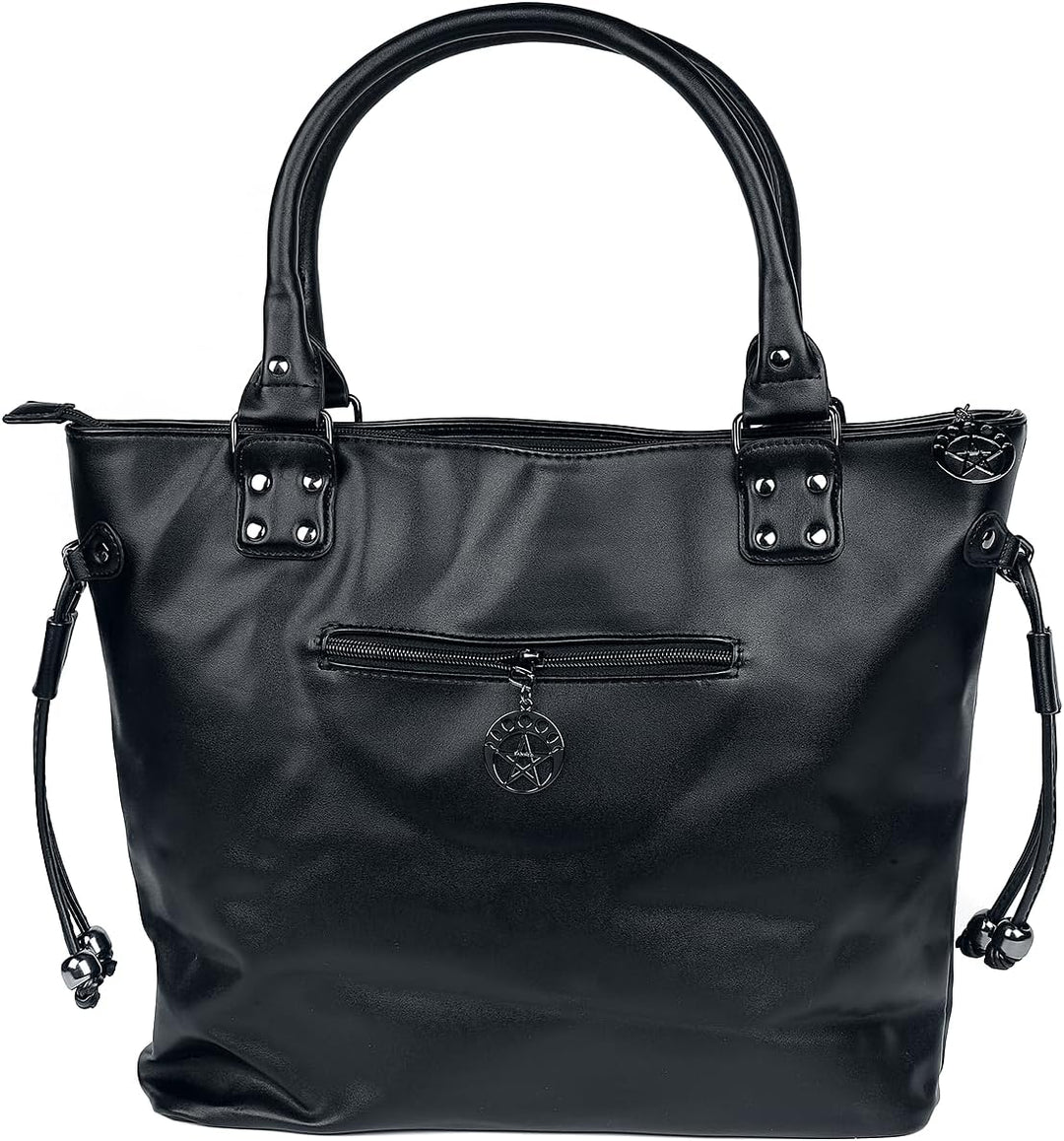 Banned Alternative Skeleton Bag Frauen Handtasche schwarz Fashion & Style, Rockabilly, Romantik Einh