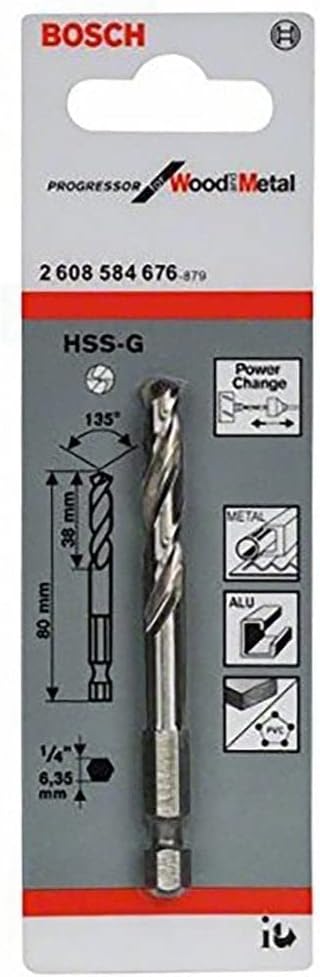 Bosch Pro Lochsäge Progressor mit Power-Change-Adapter (Ø 70 mm)