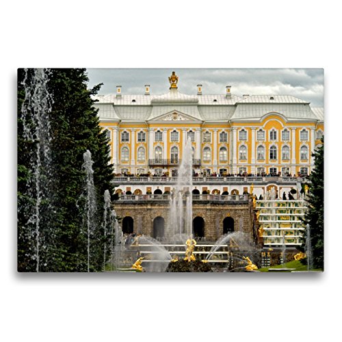 Premium Textil-Leinwand 75 x 50 cm Quer-Format St Petersburg | Wandbild, HD-Bild auf Keilrahmen, Fer