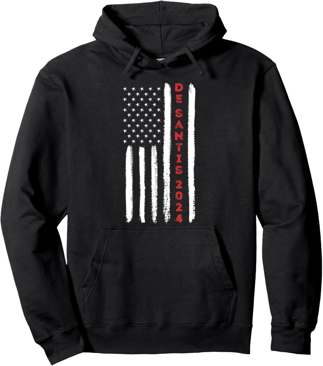Ron DeSantis 2024 Flagge Präsidentalwahl Republik Pullover Hoodie