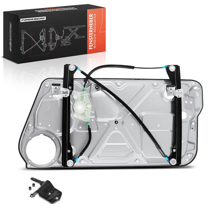 Frankberg Elektrisch Fensterheber Ohne Motor Mit Grundplatte 2/3-Türer Vorne Links Kompatibel mit Ne