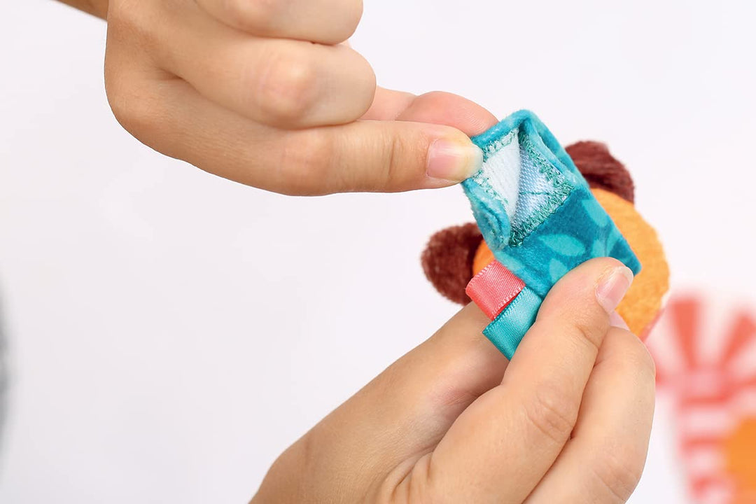 LUDI — Rasseln mit Händen und Füssen — Spielzeug zum Erwachen des Babys — von Geburt an — entwickelt