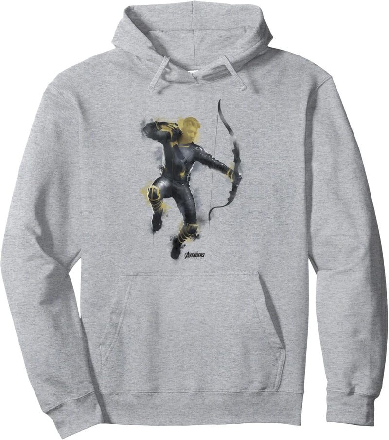 Marvel Avengers: Endgame Hawkeye Spray Paint Portrait Pullover Hoodie