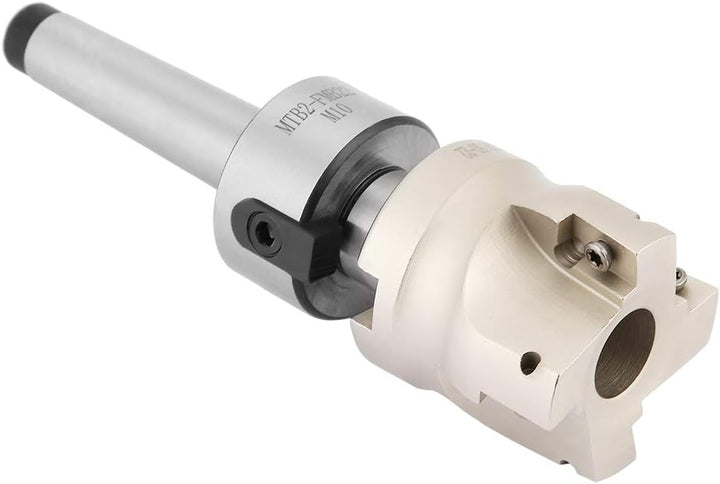 Oumefar MT2-FMB22 Verlängerungsstange mit geradem Schaft 400R-50-22 Fräserkopf Stirnfräser 10 Stück