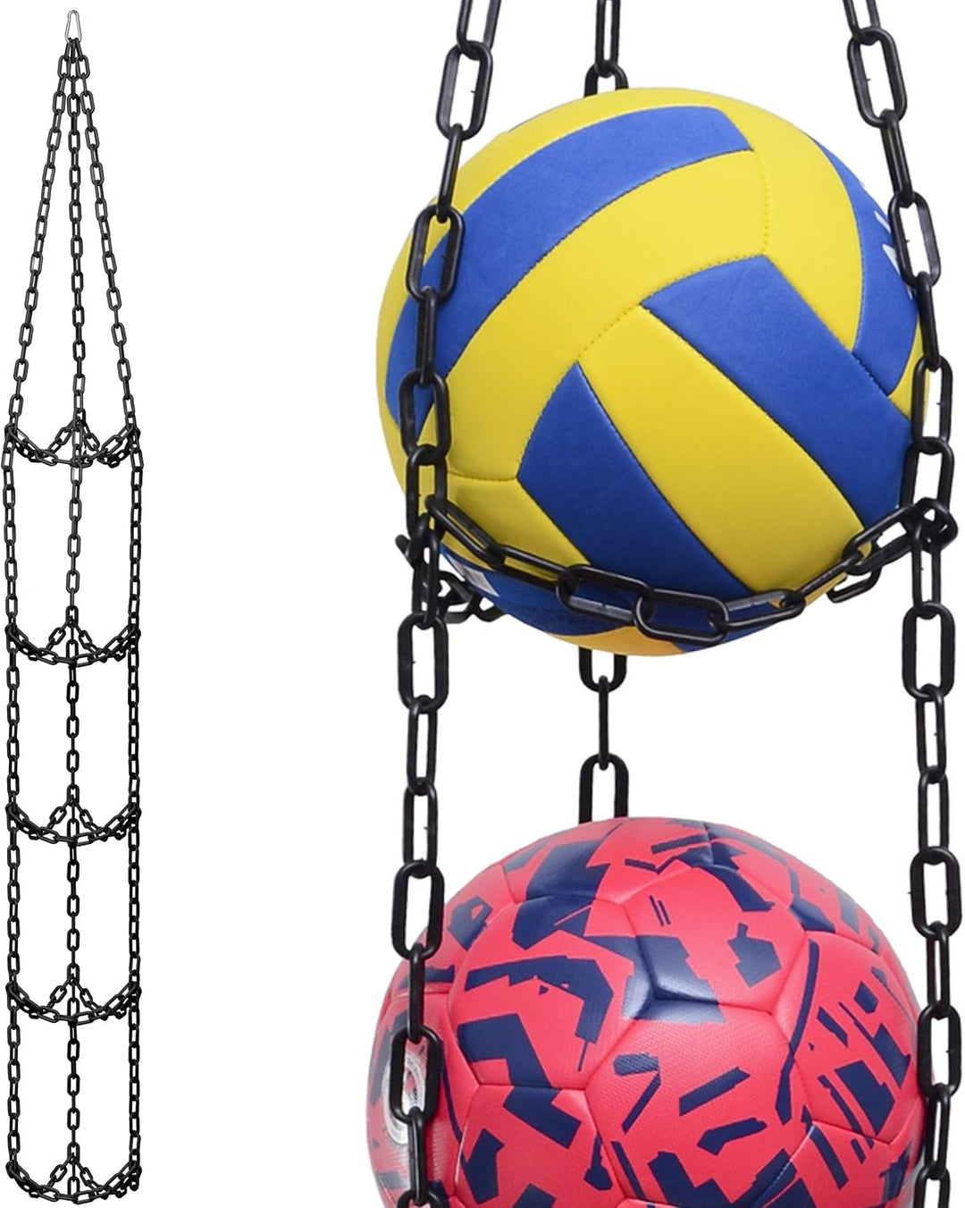 Ballaufhänger - Fussball Volleyball Basketball Originaler Ballhalter Fussball Deko Aufbewahrung Kind