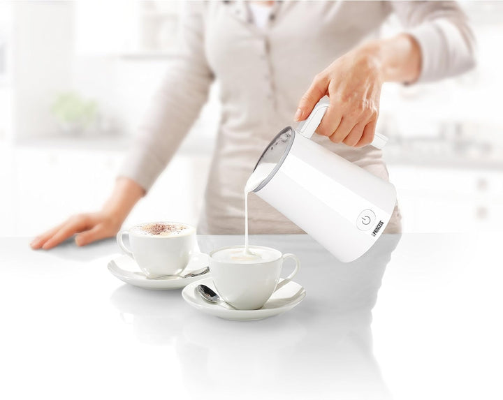 Princess 01.243002.01.001 Milchafuschäumer Pro Registered Design - Einfach zu reinigen, 0.25 L, 350