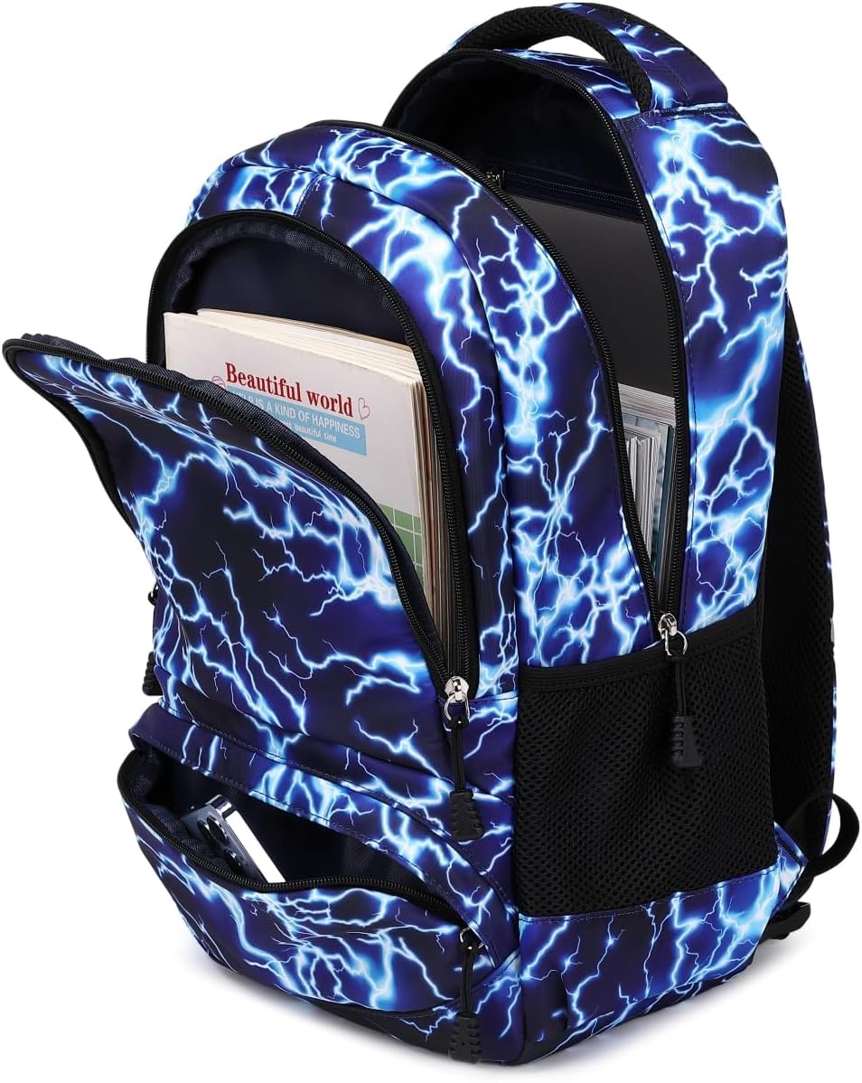 Jungen Schultasche Teenager Schulrucksack Jugendliche Rucksack Schule Daypacks Kinder Gross Schulran