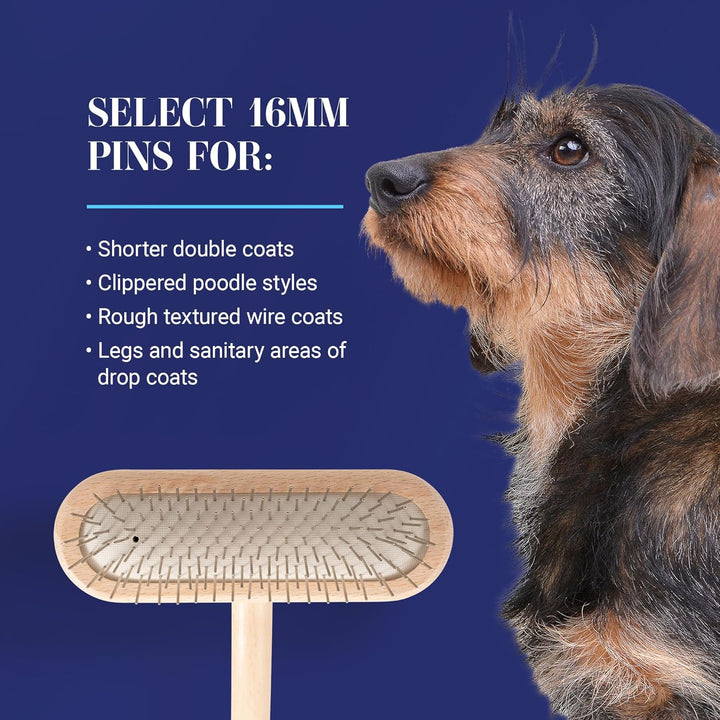 Chris Christensen T-Brush for Pets 27mm 27mm Pins, 27mm Pins