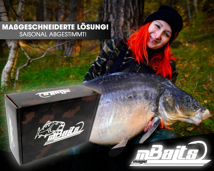 Magic Baits Pro MONATSBOX Karpfenbox Angelbox Promo Box Geschenk Angeln Angelzubehör (Dezember), Dez