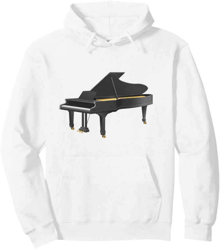 Flügel-Pianist Musiklehrer Pullover Hoodie